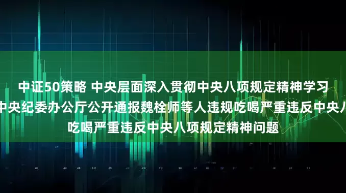 中证50策略 中央层面深入贯彻中央八项规定精神学习教育工作专班、中央纪委办公厅公开通报魏栓师等人违规吃喝严重违反中央八项规定精神问题