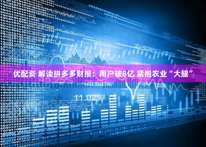 优配资 解读拼多多财报：用户破8亿 紧抱农业“大腿”